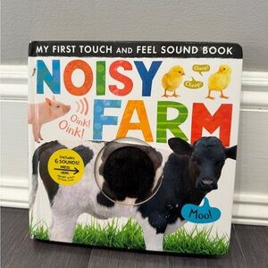 Noisy Farm My First Touch and Feel Sound Book - SOUND DOES NOT WORK Infant Kids